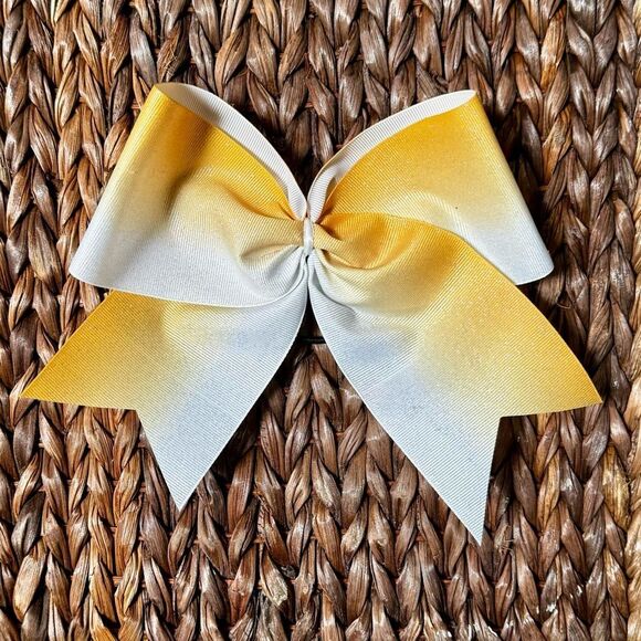Yellow Ombré hair bow - Picture 1 of 2